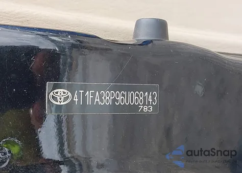 2006 Toyota Camry Solara Sle из США, поврежденный, VIN 4T1FA38P96U068143